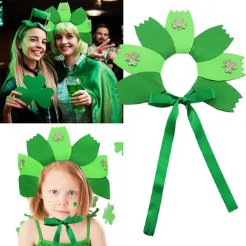 Aziz Patrick Günü Şapka Buckeyes Parti Şapka kadın Yeşil Şapka Şapkalar Klasik Parti Dekorasyon Malzemeleri Cosplay Kostüm