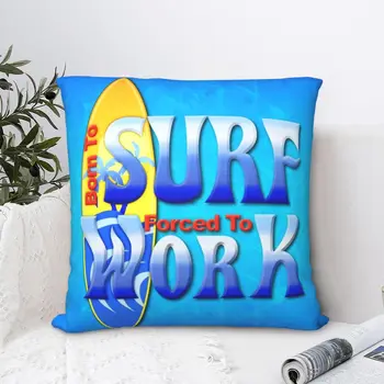 Doğan Sörf Kare Yastık Kılıfı minder örtüsü komik Zip Ev Dekoratif Ev Basit 45 * 45cm