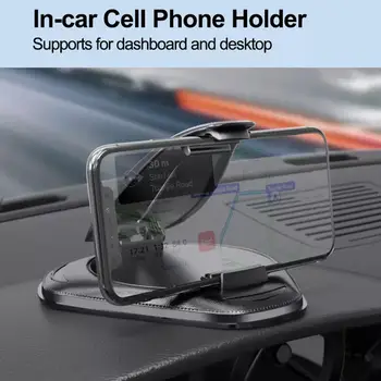 Evrensel Ayarlanabilir Cep Telefonu Klip Tutucu kaymaz Silikon Araba Dashboard Telefon Braketi telefon GPS Braketi Araba Aksesuarları