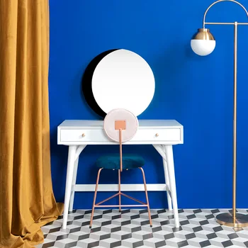 Iskandinav Tuvalet Masası Yaratıcı yatak odası mobilyası Modern Minimalist Küçük Daire Tuvalet Masası Dresser Yatak Odası Çekmece