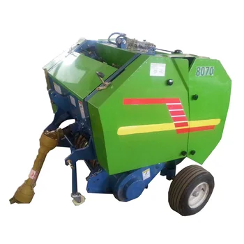 Traktöre monte PTO mini yuvarlak saman saman balya makinesi çemberleme makineleri sarma